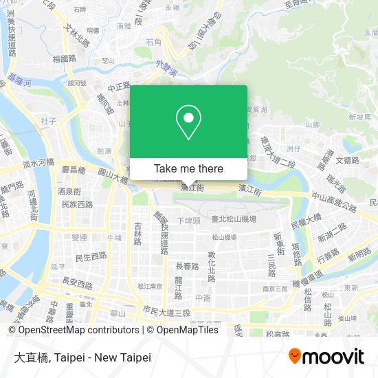 大直橋 map