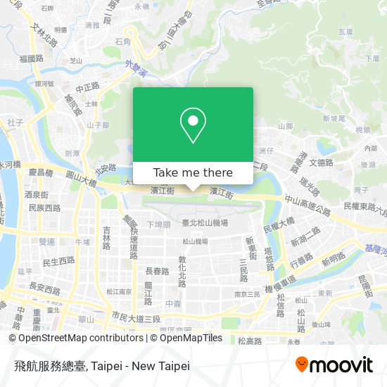 飛航服務總臺 map