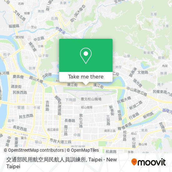 交通部民用航空局民航人員訓練所 map