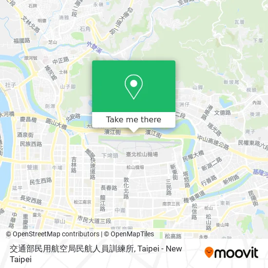 交通部民用航空局民航人員訓練所 map