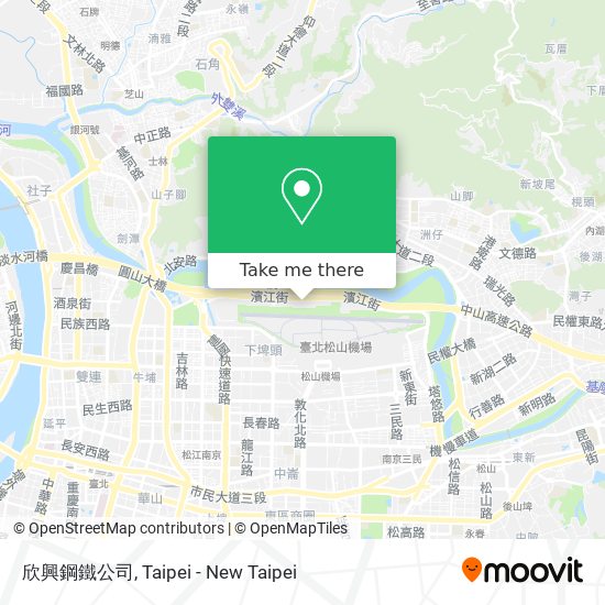 欣興鋼鐵公司 map