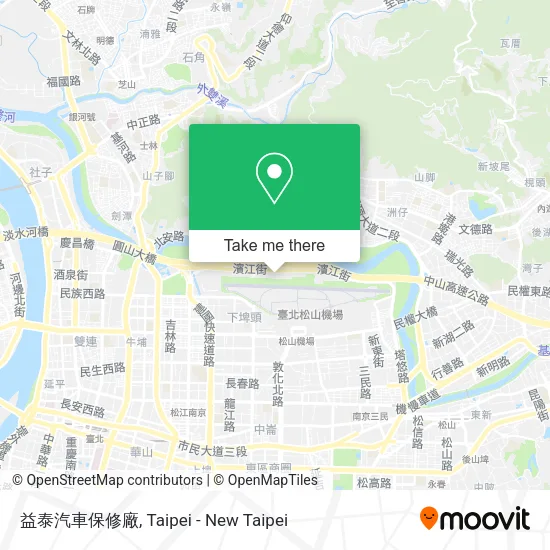 益泰汽車保修廠地圖