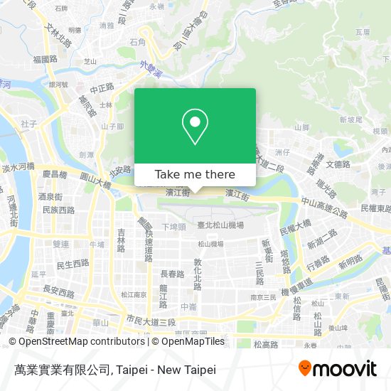 萬業實業有限公司 map