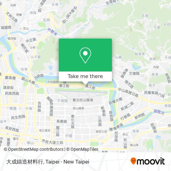 大成鑄造材料行 map
