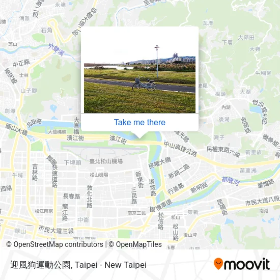 迎風狗運動公園地圖