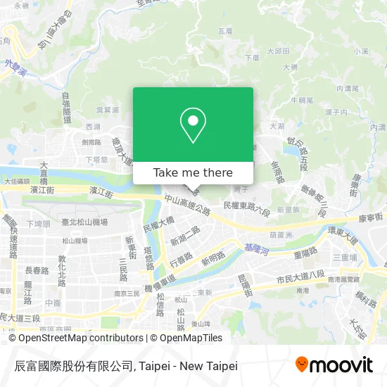 辰富國際股份有限公司 map