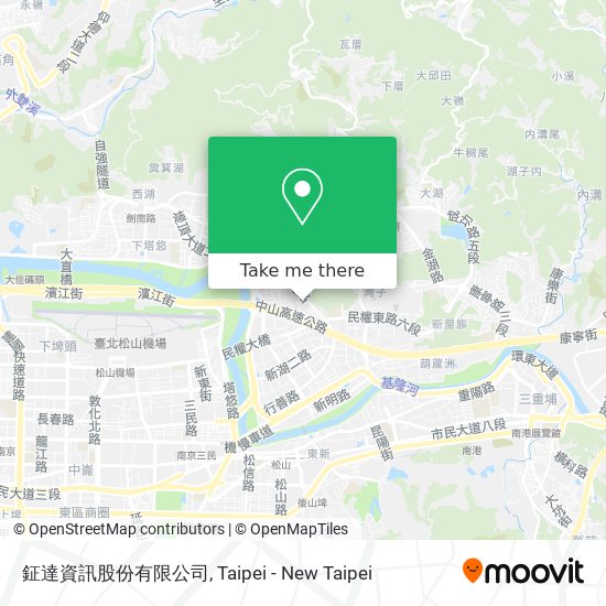 鉦達資訊股份有限公司 map