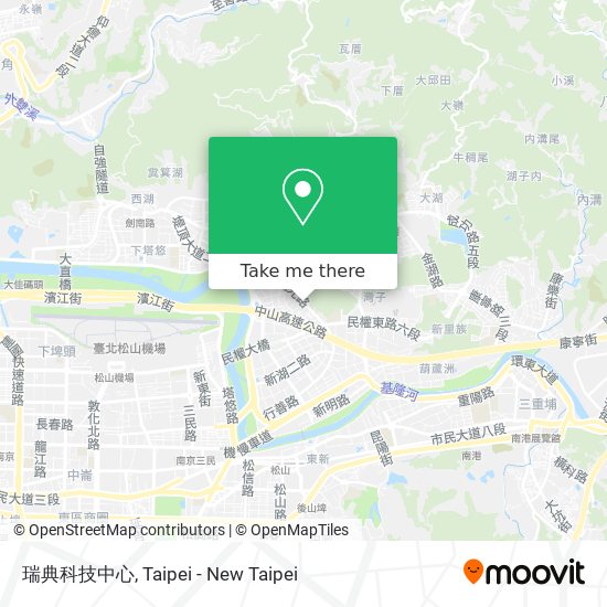 瑞典科技中心 map