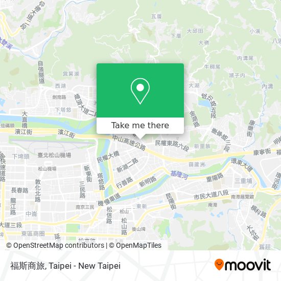 福斯商旅 map