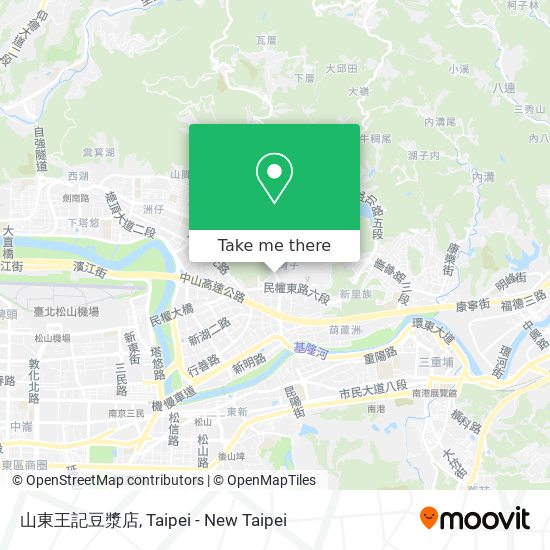 山東王記豆漿店 map