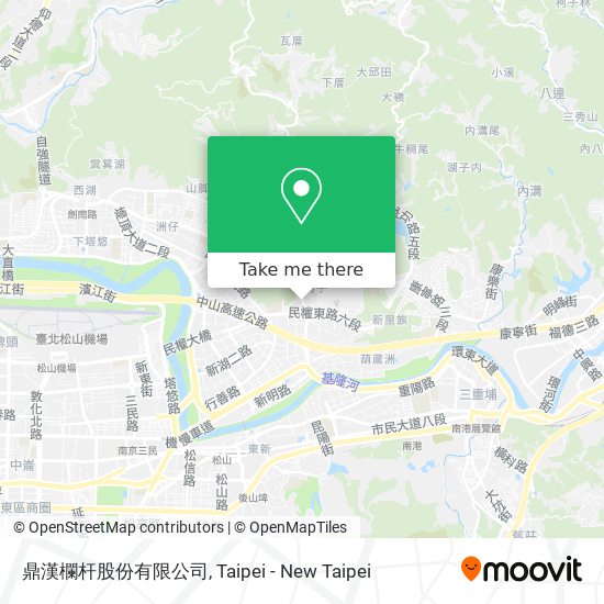 鼎漢欄杆股份有限公司 map