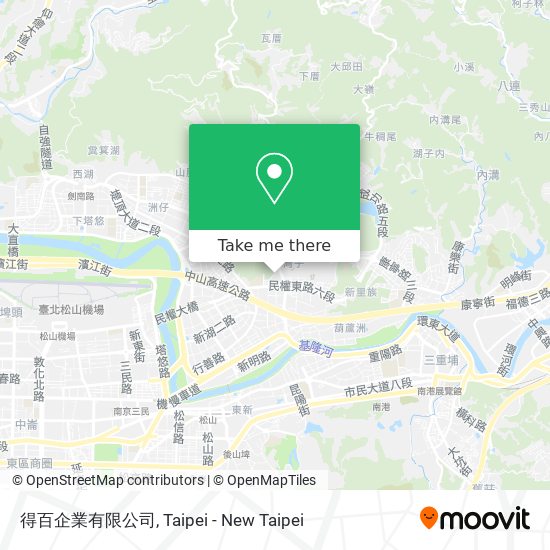 得百企業有限公司 map