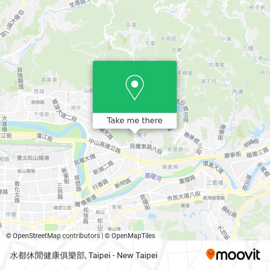 水都休閒健康俱樂部 map