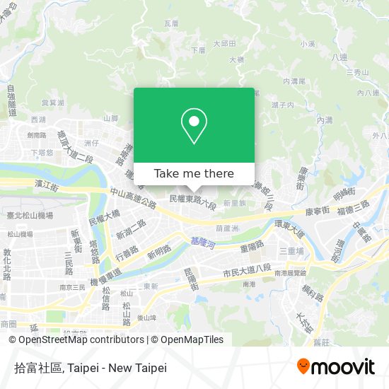 拾富社區 map