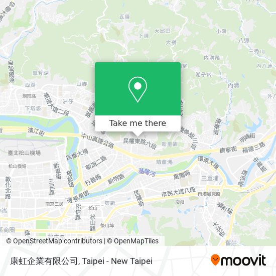 康虹企業有限公司 map