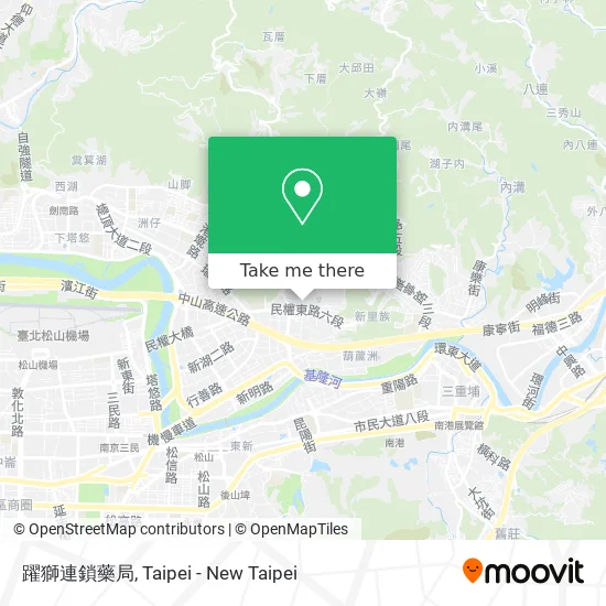 躍獅連鎖藥局 map