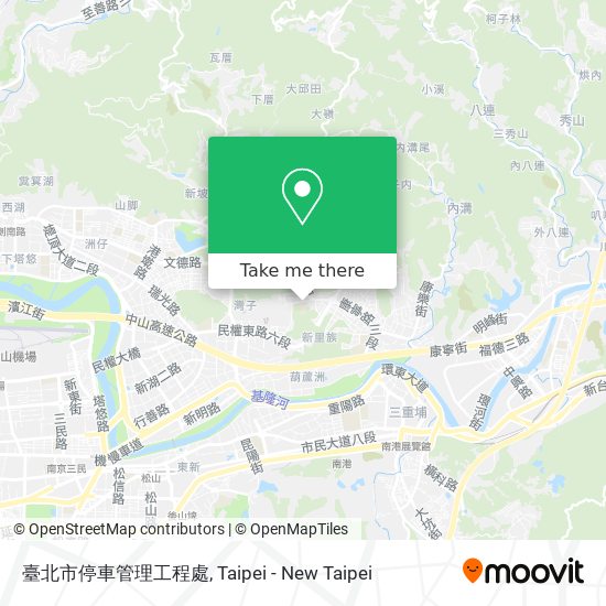 臺北市停車管理工程處 map