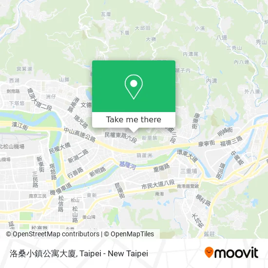 洛桑小鎮公寓大廈 map