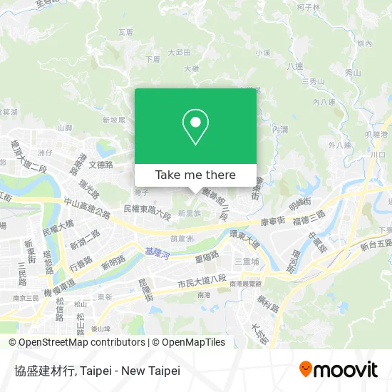 協盛建材行 map