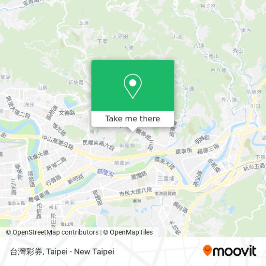 台灣彩券 map