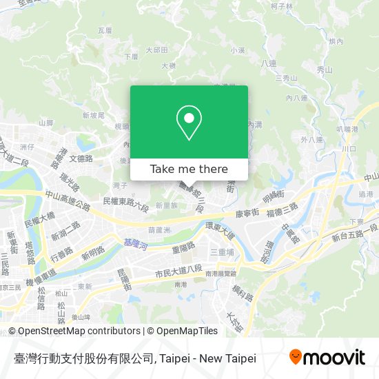 臺灣行動支付股份有限公司 map