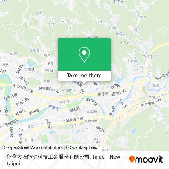 台灣太陽能源科技工業股份有限公司 map