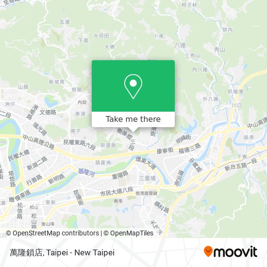 萬隆鎖店地圖