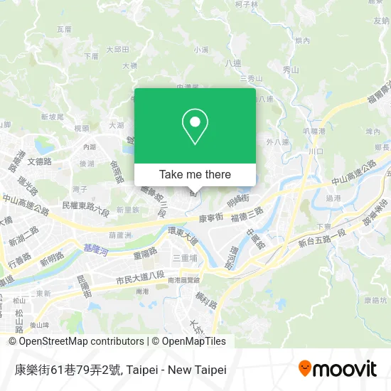 康樂街61巷79弄2號地圖