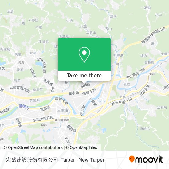 宏盛建設股份有限公司 map