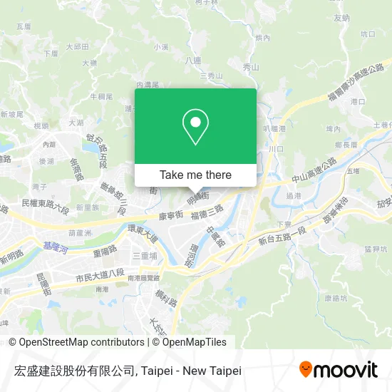 宏盛建設股份有限公司 map