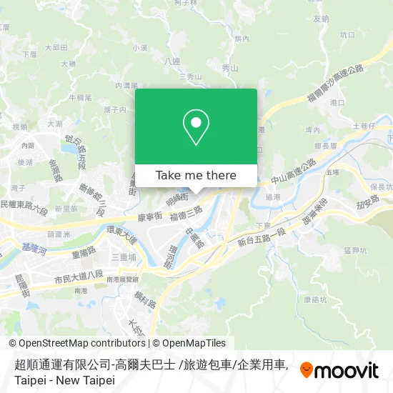 超順通運有限公司-高爾夫巴士 /旅遊包車/企業用車 map