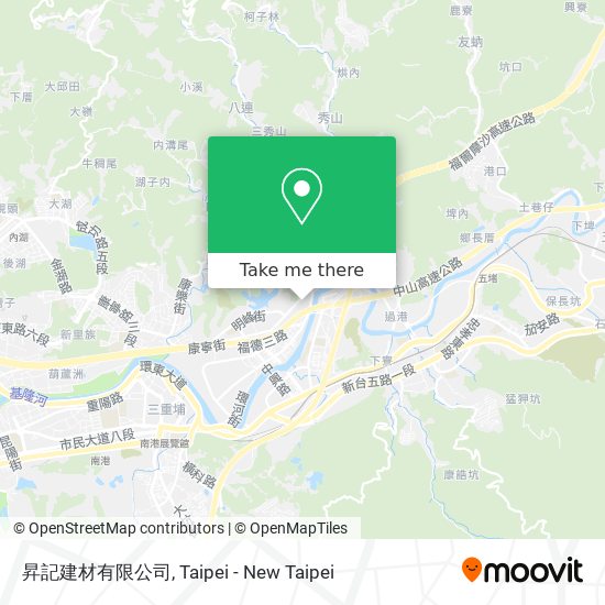 昇記建材有限公司地圖