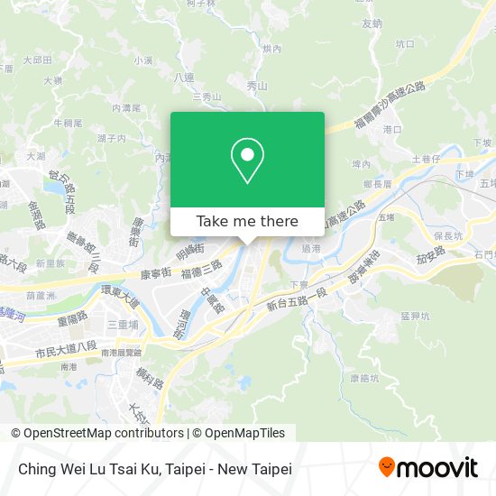 Ching Wei Lu Tsai Ku地圖