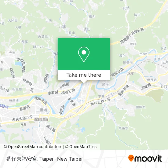 番仔寮福安宮 map