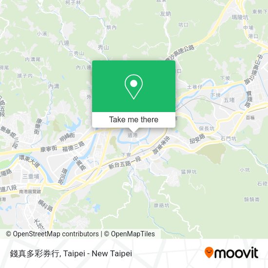 錢真多彩券行 map