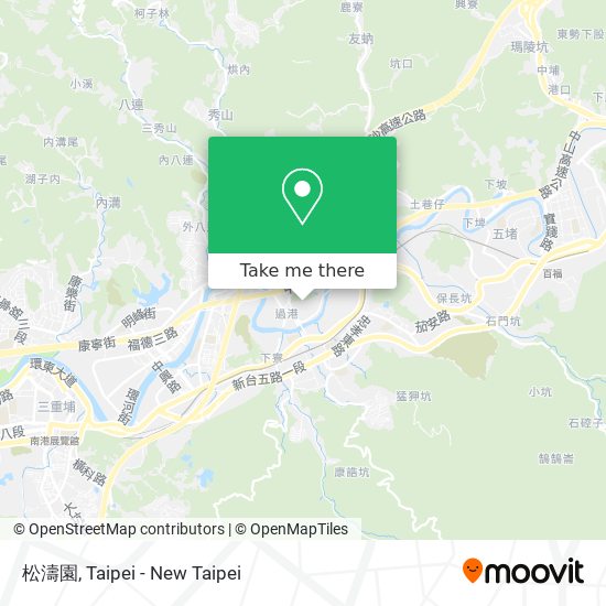 松濤園地圖