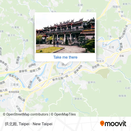 拱北殿 map