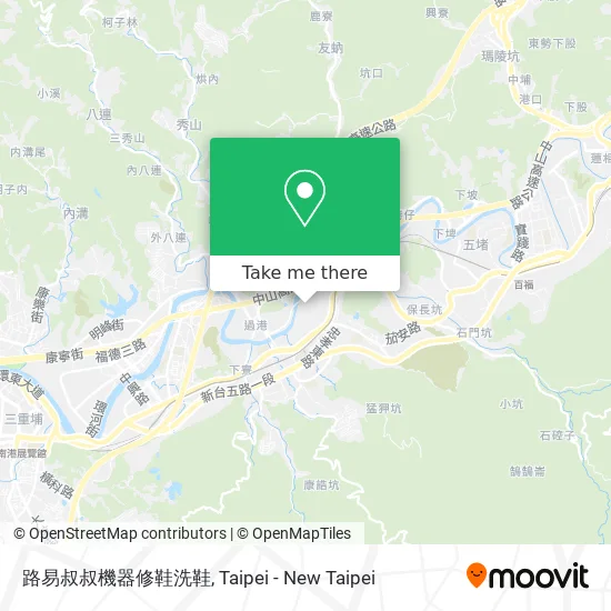 路易叔叔機器修鞋洗鞋 map