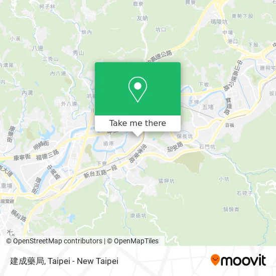 建成藥局 map