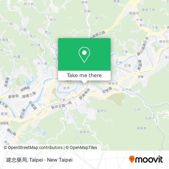 建忠藥局 map