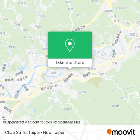 Chao Su Tu map