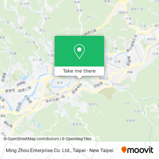 Ming Zhou Enterprise Co. Ltd. map