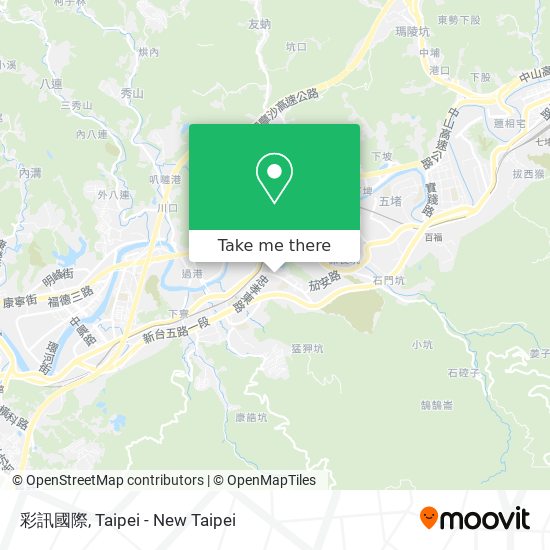彩訊國際 map