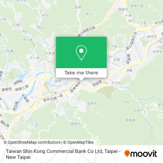 Taiwan Shin Kong Commercial Bank Co Ltd map