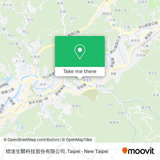 標達生醫科技股份有限公司 map