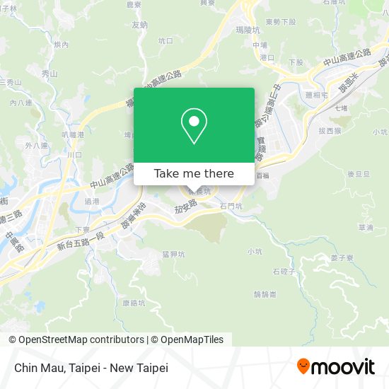 Chin Mau map