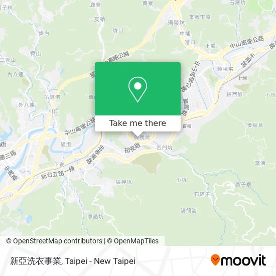 新亞洗衣事業 map