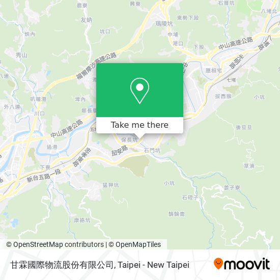 甘霖國際物流股份有限公司 map
