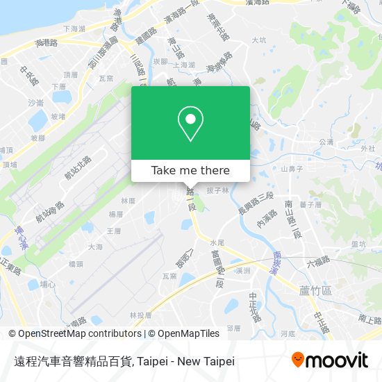 遠程汽車音響精品百貨地圖