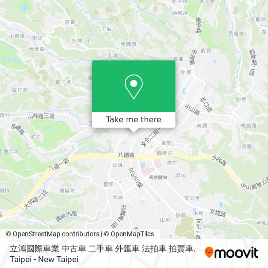 立鴻國際車業 中古車 二手車 外匯車 法拍車 拍賣車 map